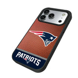 New England Patriots Football Wordmark Bump Phone Case for Apple iPhone