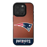 New England Patriots Football Wordmark Bump Phone Case for Apple iPhone