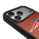 New England Patriots Football Wordmark MagSafe Compatible Phone Case for Apple iPhone
