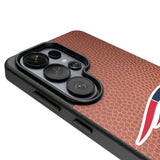 New England Patriots Football Wordmark MagSafe Compatible Phone Case for Samsung Galaxy 26 Series