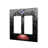 New England Patriots Historic Collection Legendary Hidden-Screw Light Switch Plate