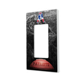 New England Patriots Historic Collection Legendary Hidden-Screw Light Switch Plate