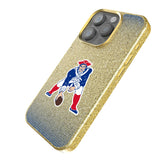 New England Patriots Historic Collection Linen Bling Phone Case for Apple iPhone