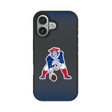 New England Patriots Historic Collection Linen Bump Phone Case for Apple iPhone
