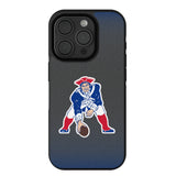 New England Patriots Historic Collection Linen Bump Phone Case for Apple iPhone