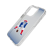 New England Patriots Historic Collection Linen Clear Phone Case for Apple iPhone