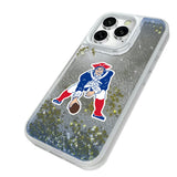 New England Patriots Historic Collection Linen Glitter Phone Case for Apple iPhone