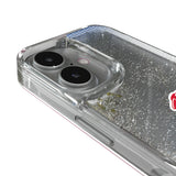 New England Patriots Historic Collection Linen Glitter Phone Case for Apple iPhone