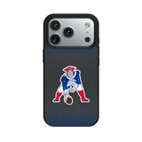 New England Patriots Historic Collection Linen MagSafe Compatible Phone Case for Apple iPhone