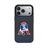 New England Patriots Historic Collection Linen MagSafe Compatible Phone Case for Apple iPhone