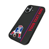 New England Patriots Historic Collection Personalized Sidebard MagSafe Compatible Phone Case for Apple iPhone