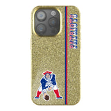 New England Patriots Historic Collection Sidebar Bling Phone Case for Apple iPhone