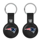 New England Patriots Insignia Black Airtag Holder 2-Pack