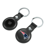 New England Patriots Insignia Black Airtag Holder 2-Pack