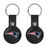 New England Patriots Insignia Black Airtag Holder 2-Pack