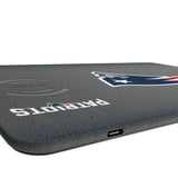 New England Patriots Linen 15-Watt Wireless Charger and Mouse Pad