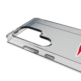 New England Patriots Linen Clear Phone Case for Samsung Galaxy
