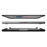 New England Patriots Linen Laptop Case for Apple MacBook