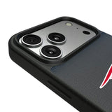 New England Patriots Linen MagSafe Compatible Phone Case for Apple iPhone