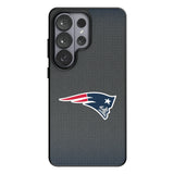 New England Patriots Linen MagSafe Compatible Phone Case for Samsung Galaxy 26 Series