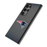 New England Patriots Linen MagSafe Compatible Phone Case for Samsung Galaxy