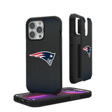 New England Patriots Linen Rugged Phone Case for Apple iPhone