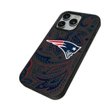 New England Patriots Paisley MagSafe Compatible Phone Case for Apple iPhone