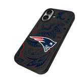 New England Patriots Paisley MagSafe Compatible Phone Case for Apple iPhone