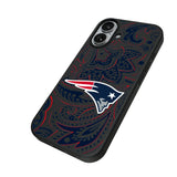 New England Patriots Paisley MagSafe Compatible Phone Case for Apple iPhone