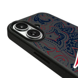 New England Patriots Paisley MagSafe Compatible Phone Case for Apple iPhone