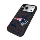 New England Patriots Paisley MagSafe Compatible Phone Case for Apple iPhone