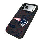 New England Patriots Paisley MagSafe Compatible Phone Case for Apple iPhone