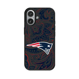 New England Patriots Paisley MagSafe Compatible Phone Case for Apple iPhone