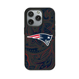 New England Patriots Paisley MagSafe Compatible Phone Case for Apple iPhone