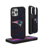 New England Patriots Paisley Rugged Phone Case for Apple iPhone