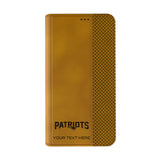 New England Patriots Personalized Burn Folio Phone Case for Apple iPhone