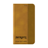 New England Patriots Personalized Burn Folio Phone Case for Samsung Galaxy