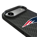 New England Patriots Personalized EndZone Plus Bump Phone Case for Apple iPhone