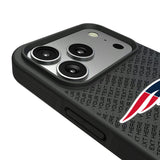 New England Patriots Personalized EndZone Plus Bump Phone Case for Apple iPhone