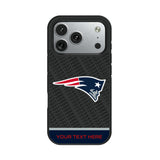 New England Patriots Personalized EndZone Plus Bump Phone Case for Apple iPhone 17 Series