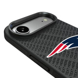 New England Patriots Personalized EndZone Plus Bump Phone Case for Apple iPhone