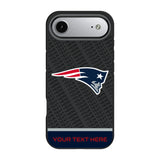 New England Patriots Personalized EndZone Plus Bump Phone Case for Apple iPhone