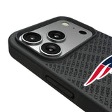 New England Patriots Personalized EndZone Plus Bump Phone Case for Apple iPhone