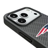 New England Patriots Personalized EndZone Plus Bump Phone Case for Apple iPhone