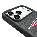 New England Patriots Personalized EndZone Plus Bump Phone Case for Apple iPhone