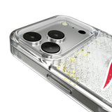 New England Patriots Personalized EndZone Plus Glitter Phone Case for Apple iPhone