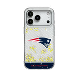New England Patriots Personalized EndZone Plus Glitter Phone Case for Apple iPhone
