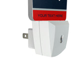 New England Patriots Personalized Endzone Solid Night Light 2-Pack