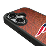 New England Patriots Personalized Football Bump Phone Case for Apple iPhone