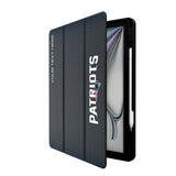 New England Patriots Personalized Linen Tablet Case for Apple iPad